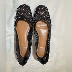 Dolce Vita Black Studded Flats